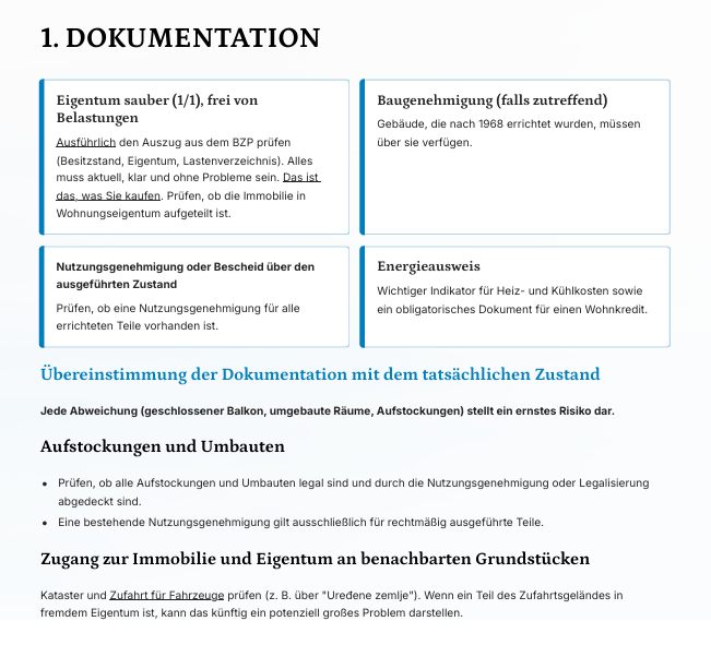 Beispielseite – Kapitel 1: Dokumentation